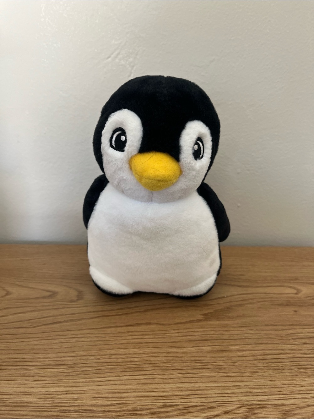 LEGO Duplo Penguin Plush Stuffed Animal Vintage Black White Yellow Beak Bird